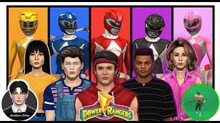 POWER RANGERS MIGTHY MORPHIN PART 1 (1993) // Create a Sim // Power Rangers in The Sims 4