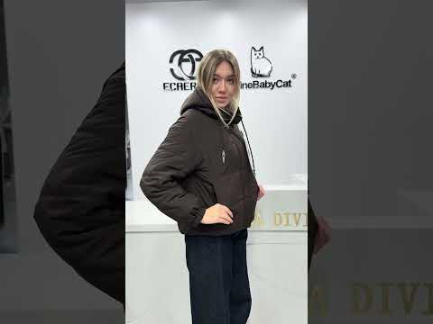 MEAJIATEER 6626 Жіноча куртка весна-осінь Нованка Сезона Розміри: S-2XL, видео 1