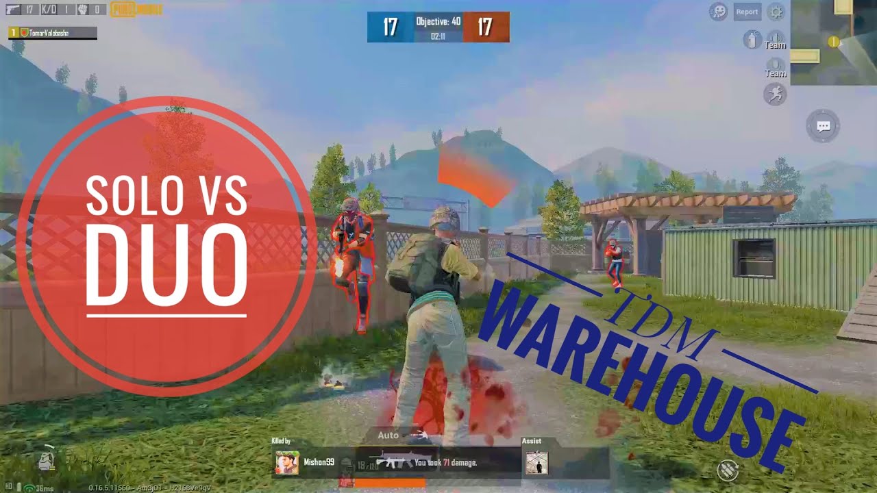 PUBG Mobile TDM Solo VS Duo Challenge || Thecrazykiller Squad || - YouTube