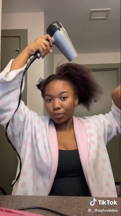  😍 How To: SEW IN DOUBLE PONYTAILS ON SHORT NATURAL HAIR | Zig Zag ...
