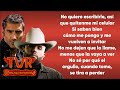 Carín León x Alejandro Fernández - Me Está Doliendo (Letra/Lyrics)