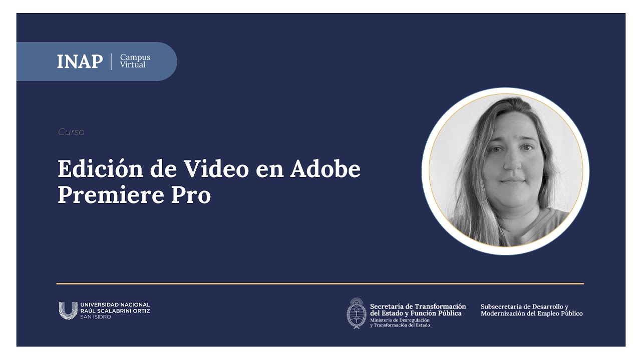 Unidad 3 – Edición de Video en Adobe Premiere Pro — Transcript