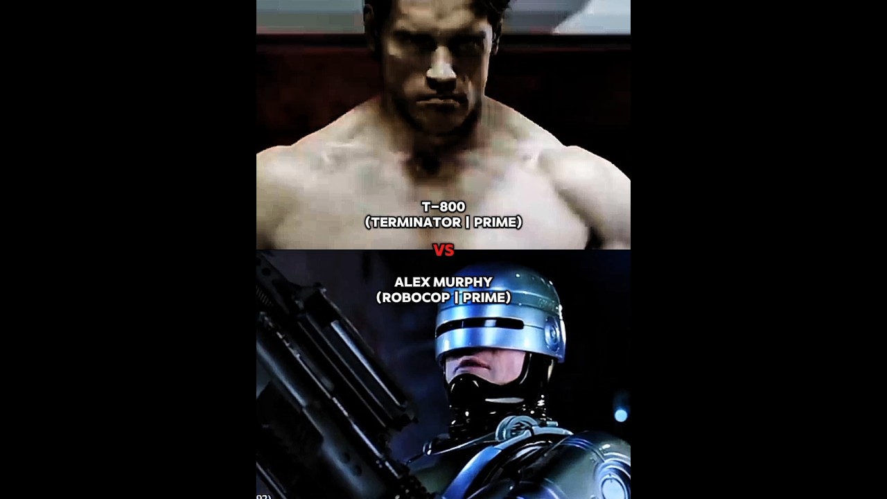 Terminator T-800 vs. Robocop | Battle 