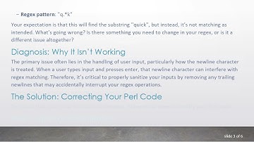How to Effectively Use Regular Expressions in Perl for String Matching