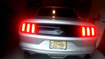 2016 Mustang V6 muffler delete