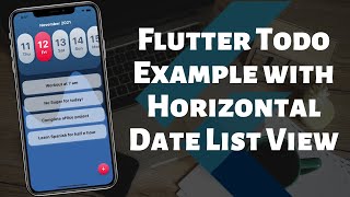 Flutter todo with horizontal date list