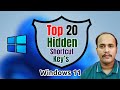Window 11 Tops 20 Hidden Shortcut Keys | Pro Tips And Tricks
