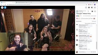 Scardust Release Party Noa Gruman And Patty Gurdy Answer Question About Working With Floor Jansen