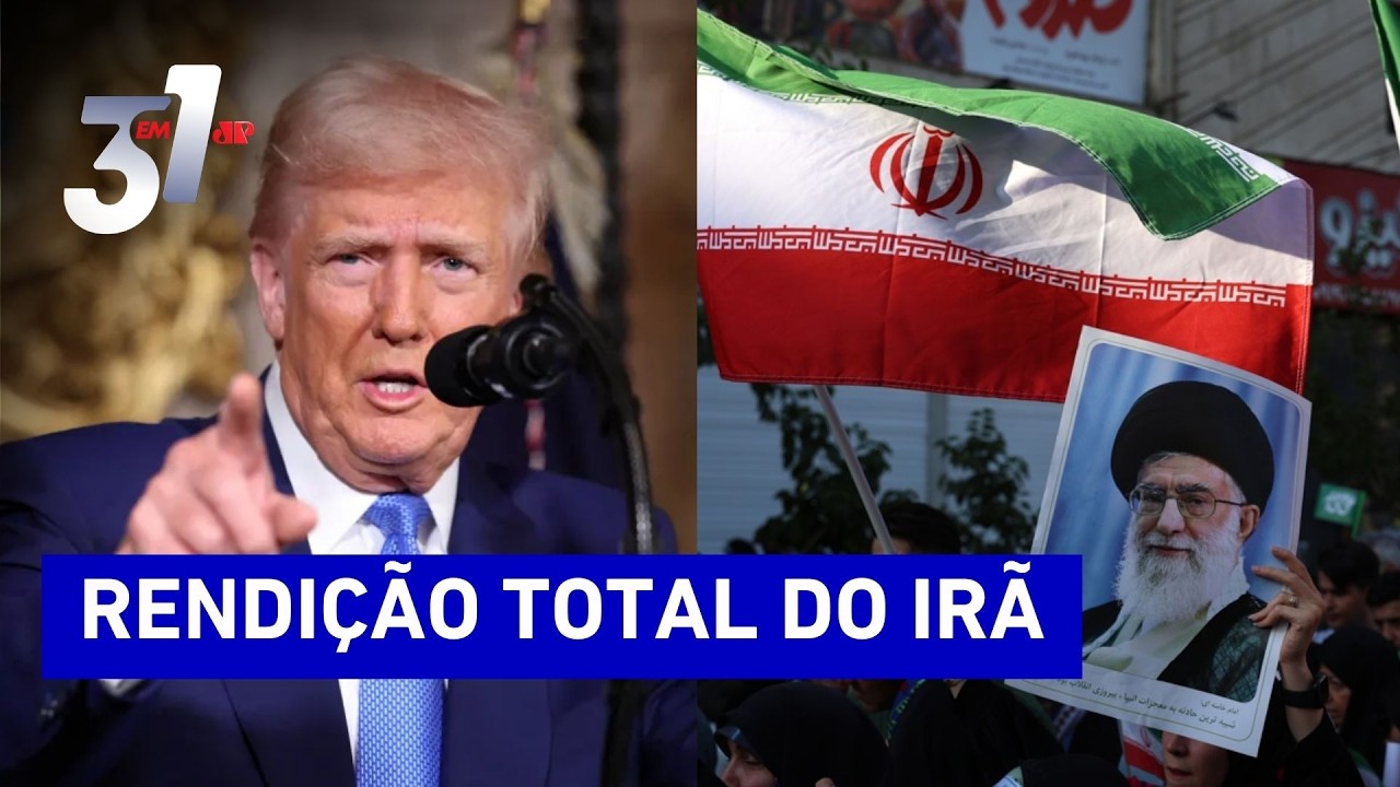 Trump exige “rendição incondicional” do Irã para negociar acordo
