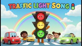Traffic Light Song For Kids 🚦 Stop Wait Go Song Nursery Rhymes For Children