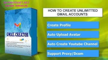 Gmail register bot | Create unlimited gmail accounts | Create Bulk Gmail Account