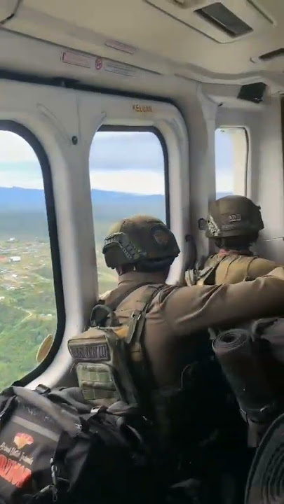 Brimob tugas  Di Nduga PAPUA #brimob #indonesia #sniper #menembak #shorts