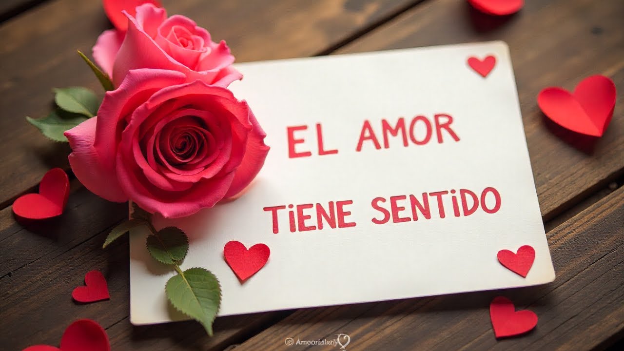 Desde que llegaste a mi vida entendí que contigo el amor tiene sentido y la vida color