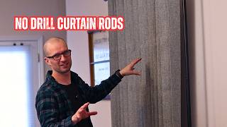 No Drill Room Divider With Curtains (Ajazz)