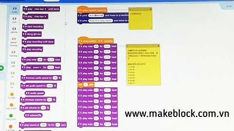 Lập trình cùng Cyberpi dễ dàng | #coding | #AI | #makeblock | #cyberpi |