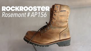 Rock Rooster Rosemont Comp-Toe Logger The Boot Guy Reviews