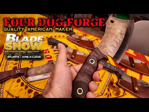 FOUR DOG FORGE & FOUNDRY-Excellent Small Makers at BLADE SHOW EAST 26