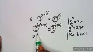 Mathematics N2 Exponents and Logarithms Lesson 2 | Class 2 | Solving Exponential Equations