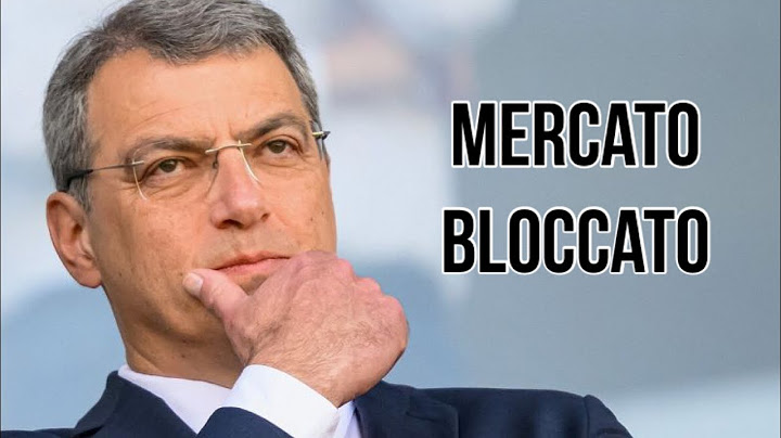 MERCATO BLOCCATO