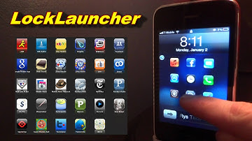 LockLauncher(Cydia Tweak) - Launch Applications From LockScreen!