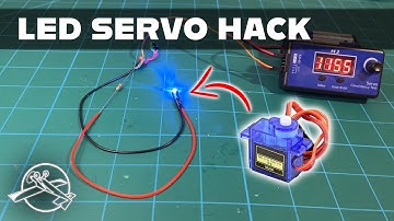 How to Turn a Servo into an LED Switch