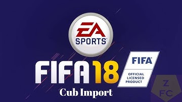 FIFA 18| FUTBIN Club Import