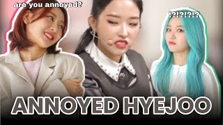 Loona annoying/getting annoyed by Olivia Hye