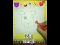 Staymix emoji fun artsatisfying shorts