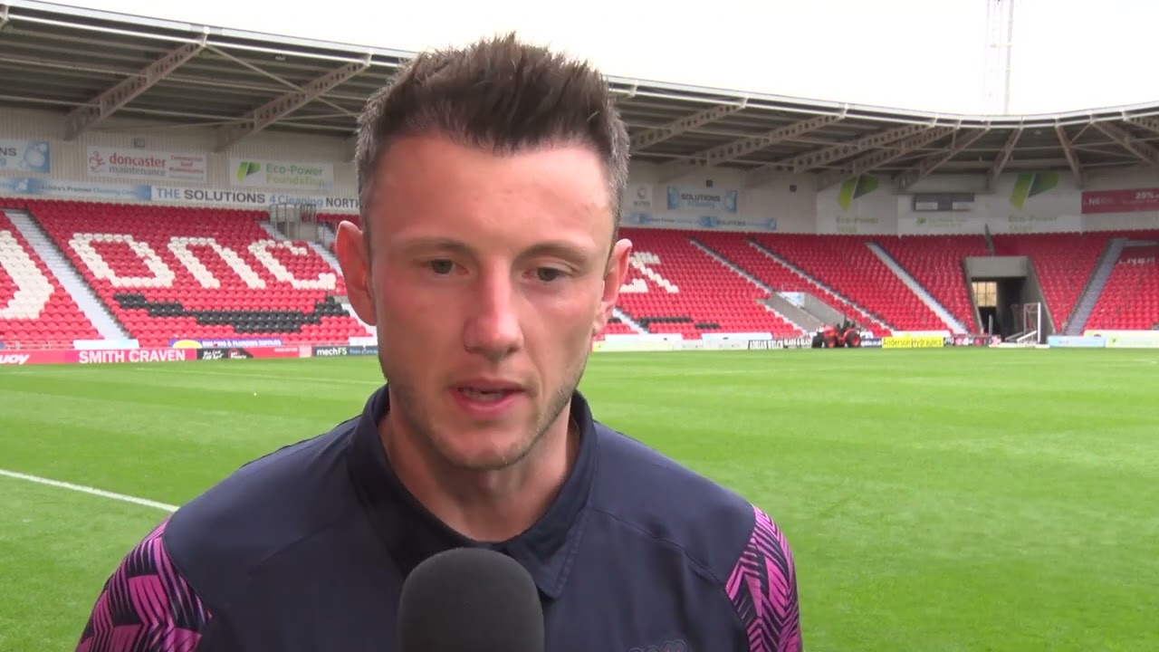 Ollie Clarke on Doncaster victory YouTube