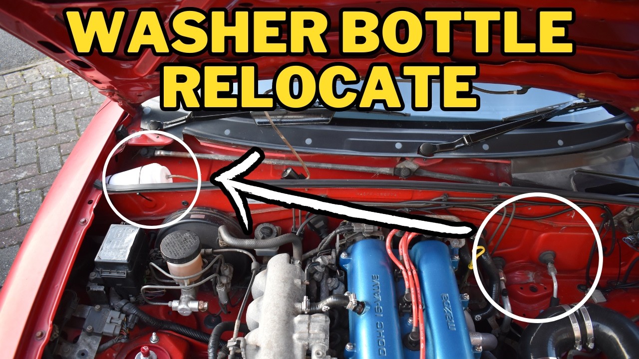 Budget Washer Bottle Relocation - YouTube