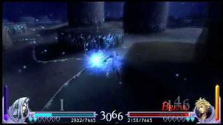 Dissidia Final Fantasy: English Gameplay Exhibition: Cloud vs Sephiroth