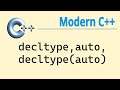 Modern C++: decltype, auto, decltype(auto)