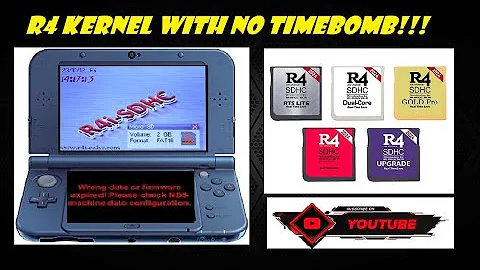 R4 Kernel with (No Timebomb) SDHC R4 for Real Time Save Cards!
