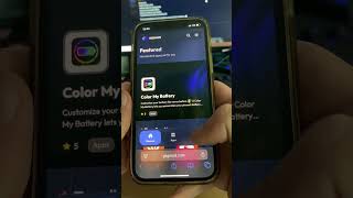 Okay… THIS is peak iPhone customization 😮‍💨🔋