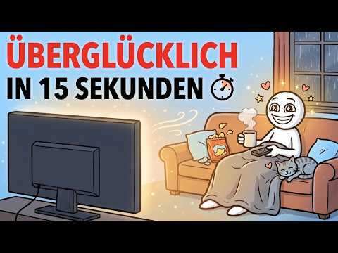 4 Gehirn-Tricks, die dich SOFORT glücklicher machen!