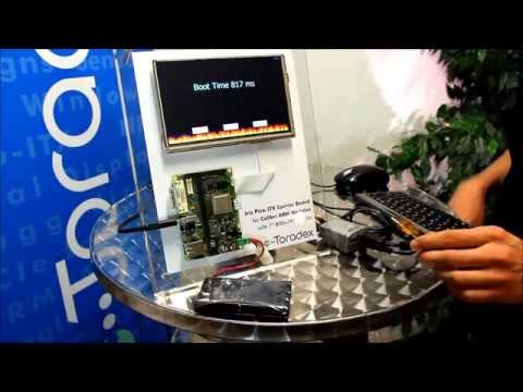 Toradex - Colibri T20 Instant Boot Demo