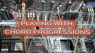Eurorack modular session with Chord Progressions on the Winter Modular Eloquencer