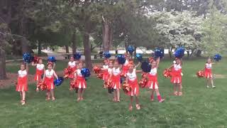 Denver Jr Broncos cheerleaders