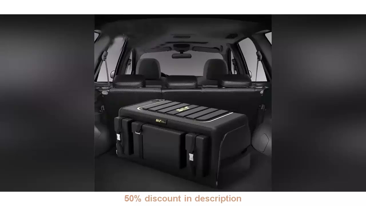 Latest Products You Must Know! Car Trunk Storage Organizer With Lid Universal Car Trunk Organize