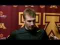 Adam Wilcox after a 5-0 win vs Penn State