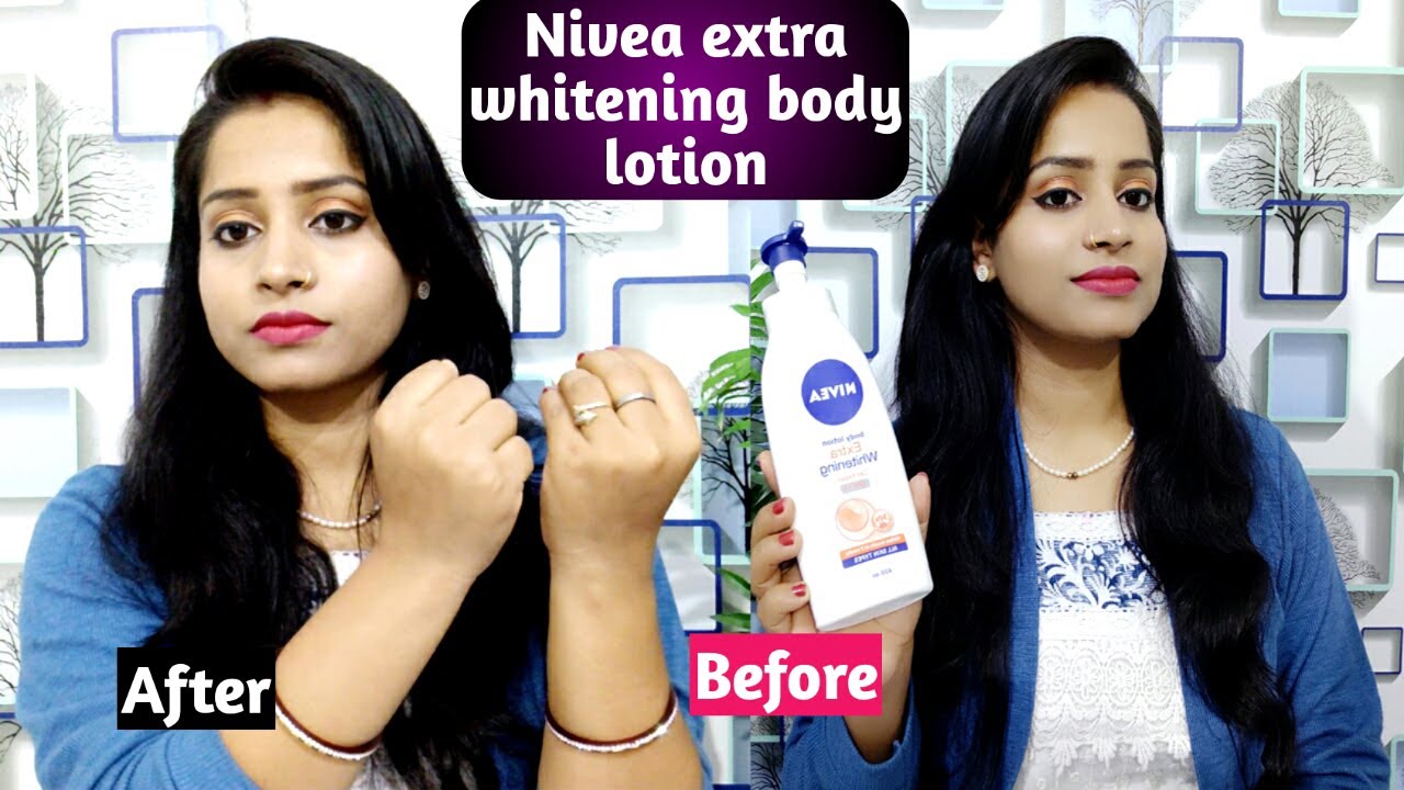 Extra whitening Body Lotion Spf 15 Review | How to | Nivea body lotion | Beauty YouTube