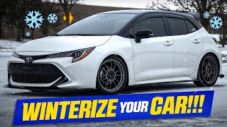 Preparing Your Car For Winter