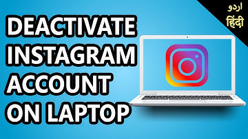 How to Deactivate Instagram Account on Laptop, Computer, PC // #deactivateinstagramaccount