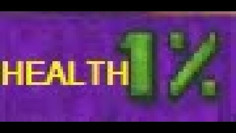 1% Health Level (You Only Get 1% Health) Junk Food 4 - Vile Fight - LEVEL70