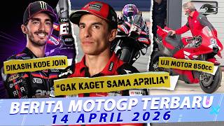 Rivola's Subtle Hint at Bagnaia 😉 Ducati Tests 850cc Bike 😒 Marquez Not Surprised, Aprilia Is Ver...