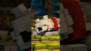 Верный волк Стива. Мульт #minecraft #klingai