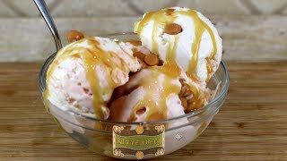 Butterbeer Ice Cream | How to Make Homemade Ice Cream No Machine Required