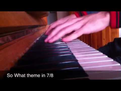 Watch So What theme in 7/8 on YouTube Watch So What theme in 7/8 on YouTube