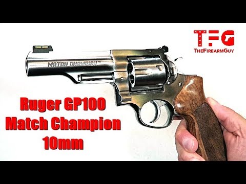 Ruger GP100 Match Champion 10mm - TheFireArmGuy