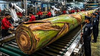 Inside the World's Largest Banana Stem Factory — Process Nobody Has Seen Before!